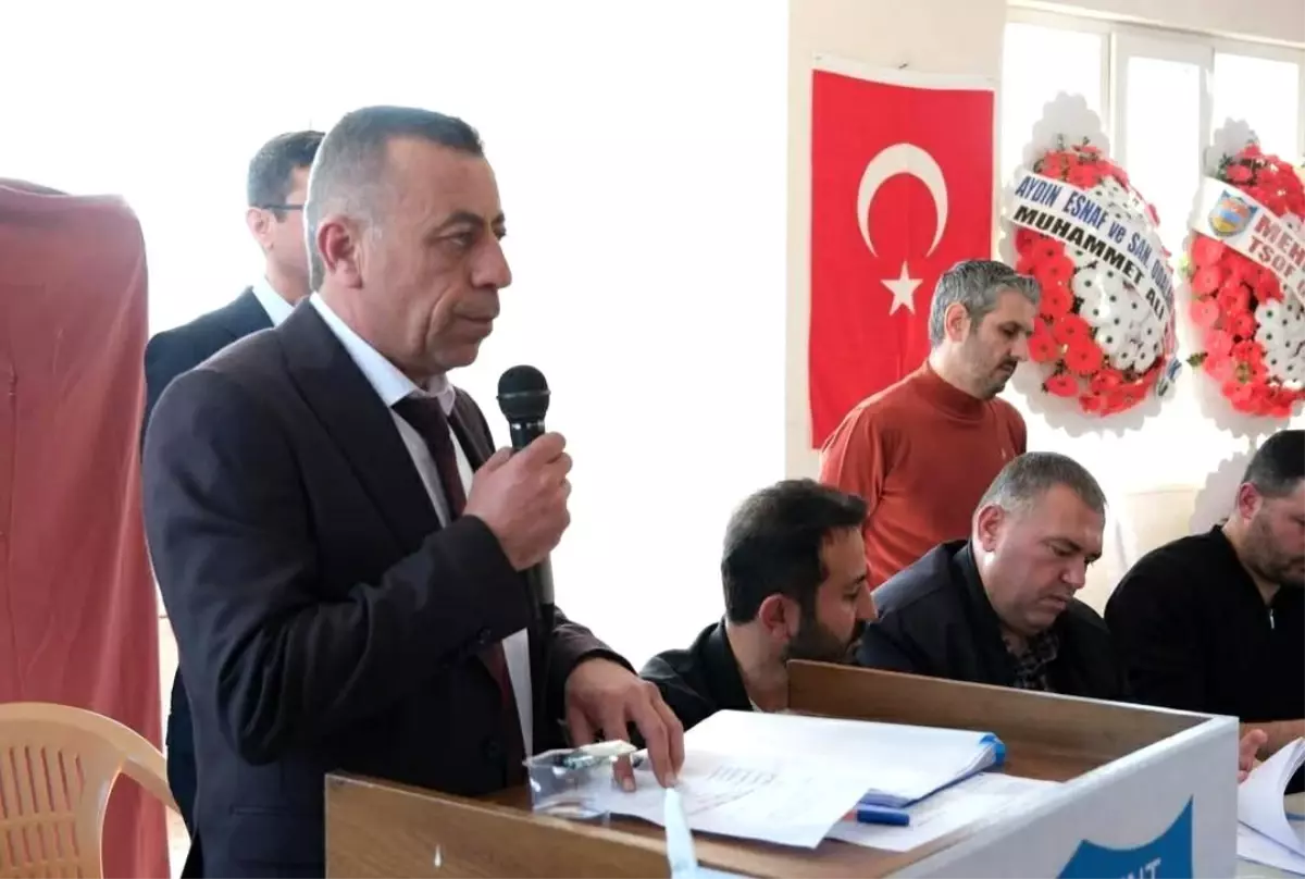 İbrahim Emre, Buharkent Şoförler ve Otomobilciler Odası'nda Yeniden Başkan Seçildi
