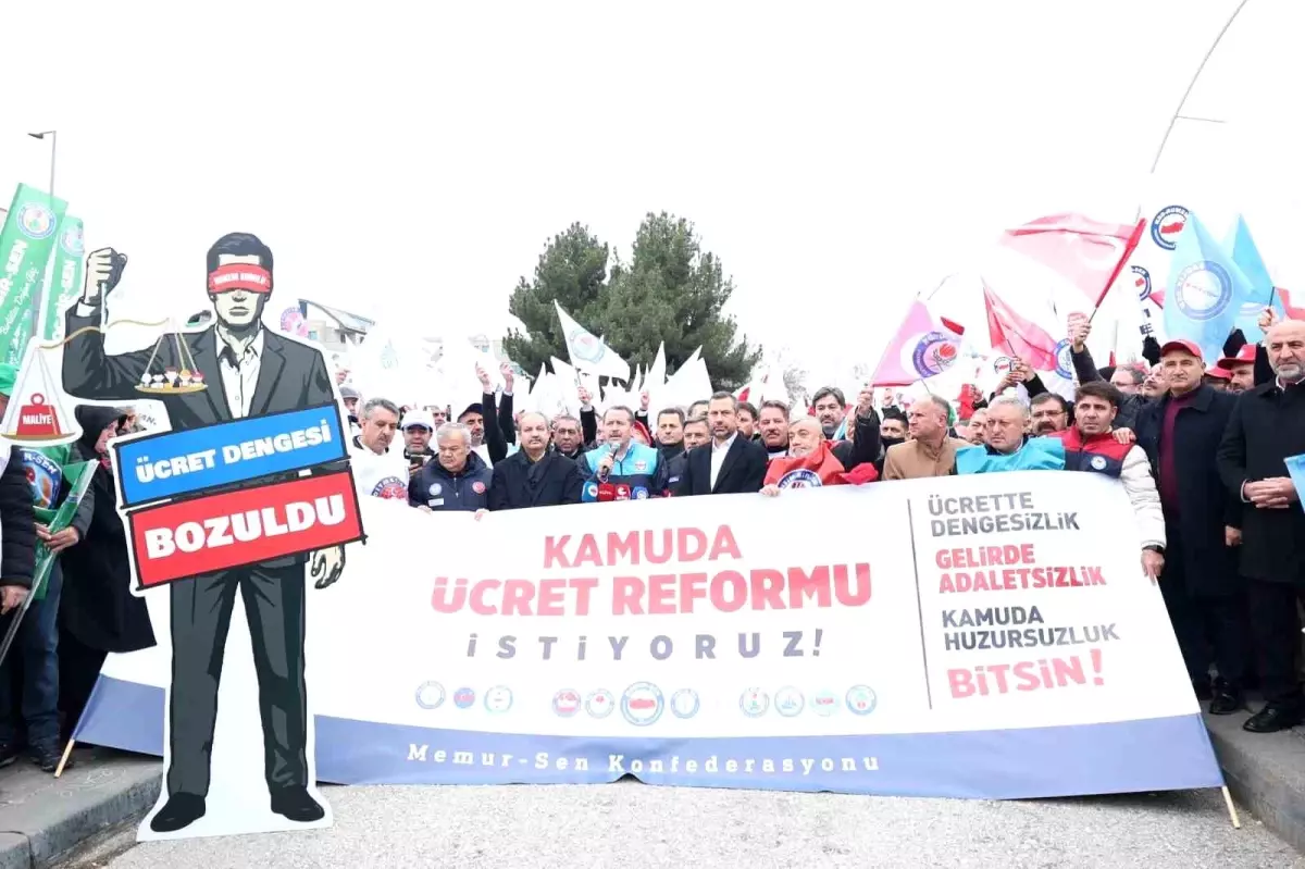 Memur-Sen, Ücret Dengesizliğine Karşı Yeni Reform Talebinde