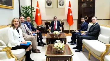 Yılmaz ve Barrack ABD-Türkiye Ekonomik İşbirliğini Derinleştirmeyi Görüştü