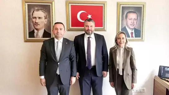 MATSO Başkanı Güngör ve Bakan Yardımcısı toplantıda