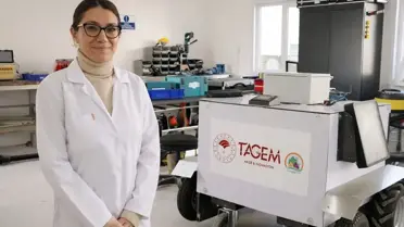 Robotagem robotunun çalışma anı