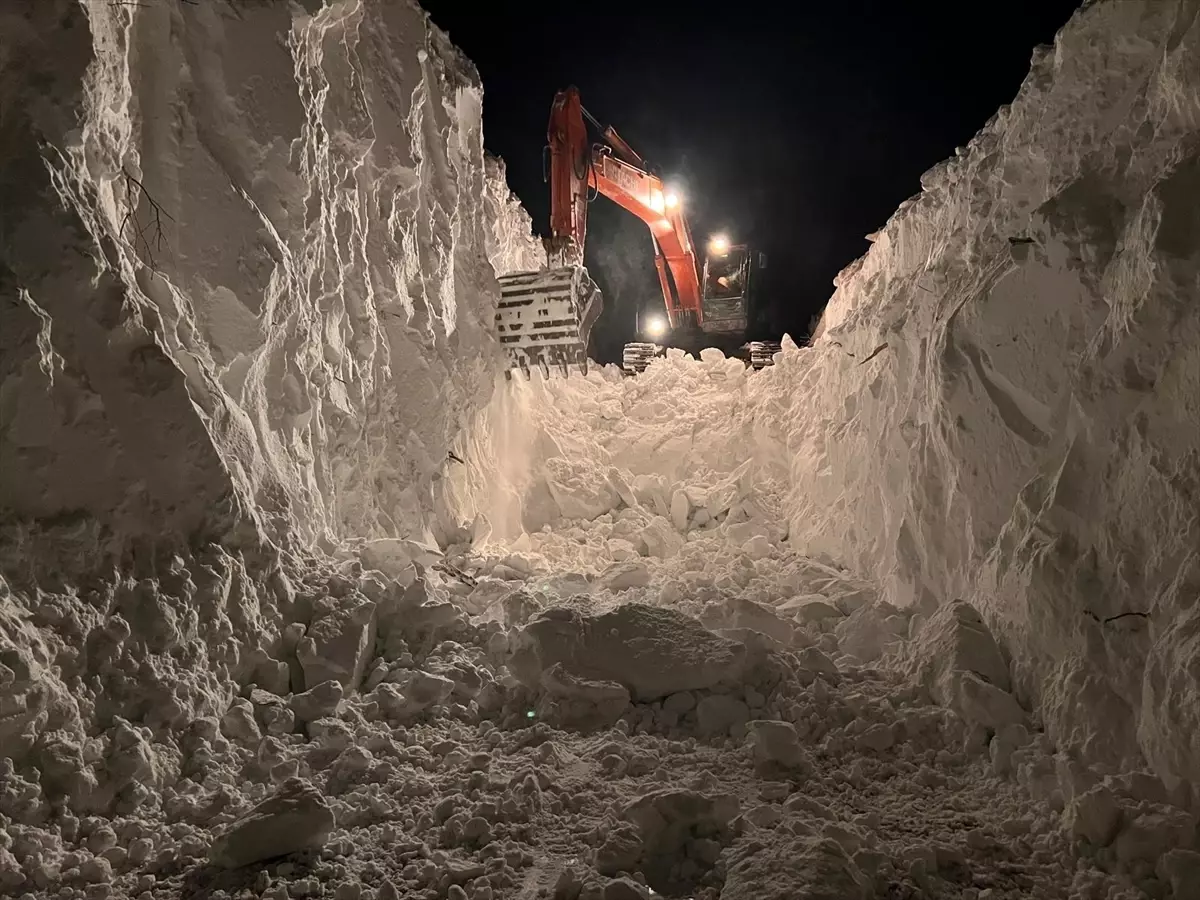 Doğu Anadolu’da Şiddetli Kar Yağışı 209 Yerleşimin Yolunu Kapattı