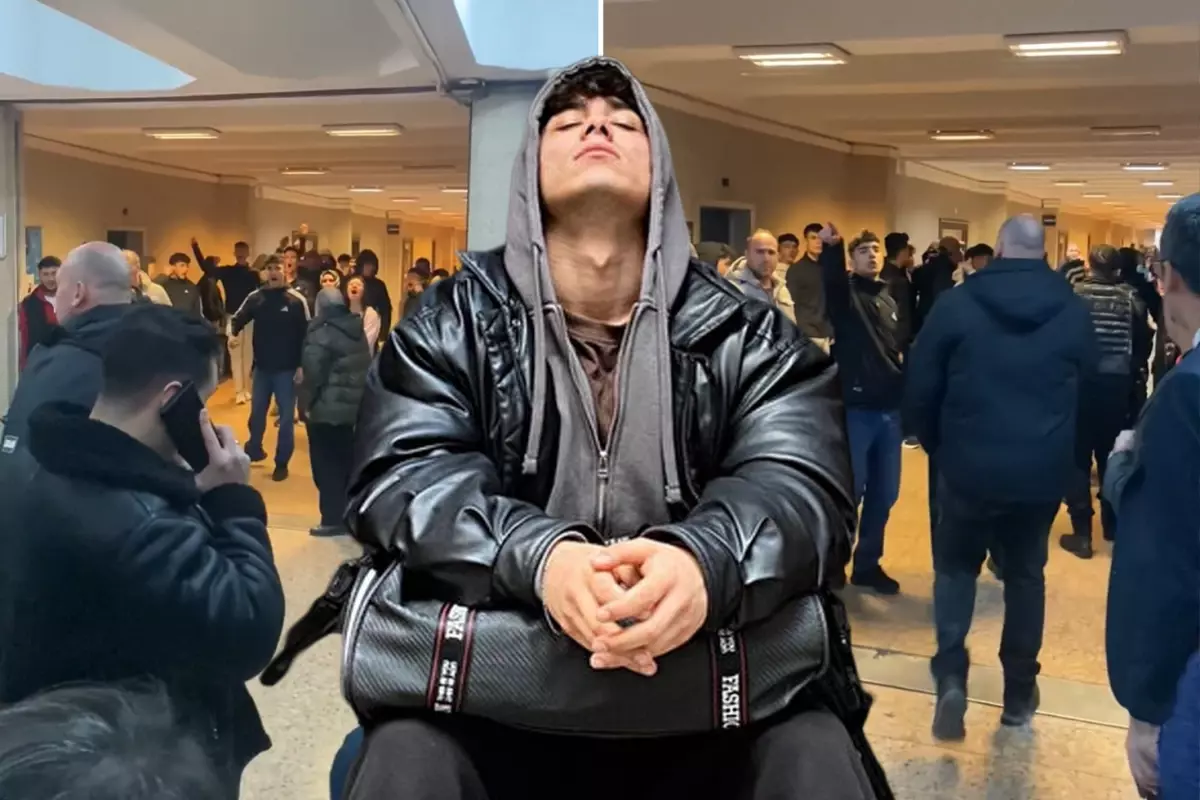 Adliye Koridorunda Gergin Anlar: Sanık Yakınları Tahrik Edici Sloganlar Atarken Mahkeme Başkanı Uyardı