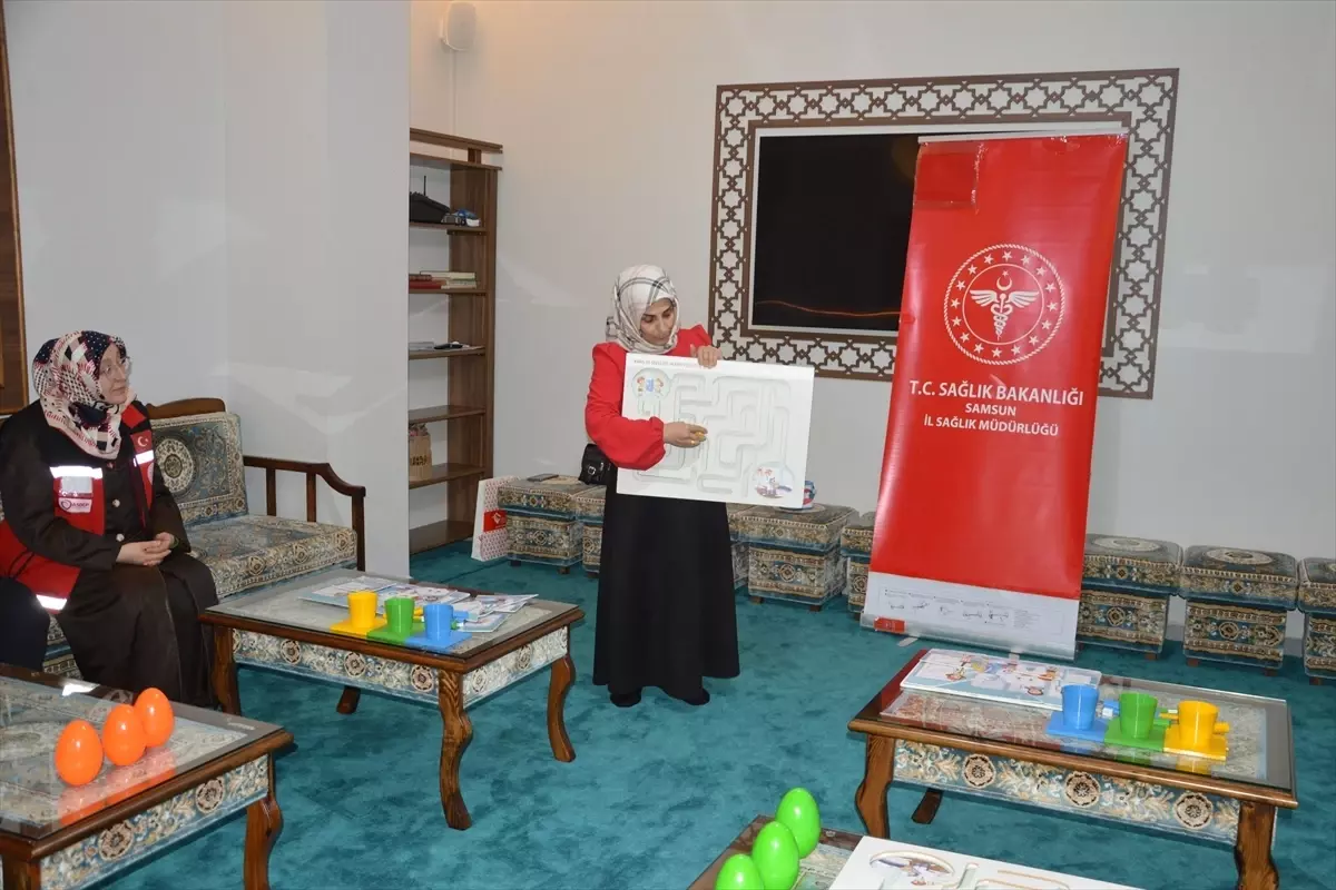 Havza’da ODES Projesi Kapsamında Miraç Kandili Çocuklara Sağlık ve Eğitim Etkinliği