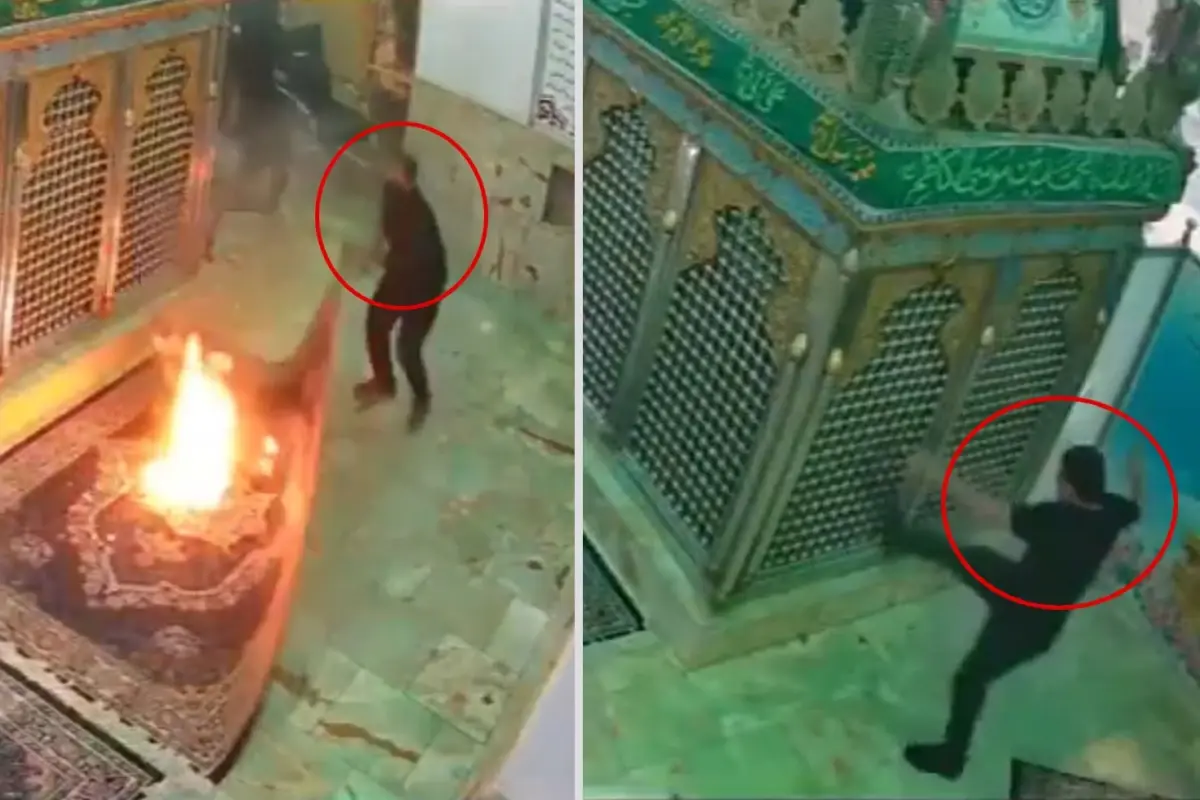 İran'da Tahribat Görüntüsü: Mücadele Alanındaki Kutsal Mekâna Yönelen Saldırı