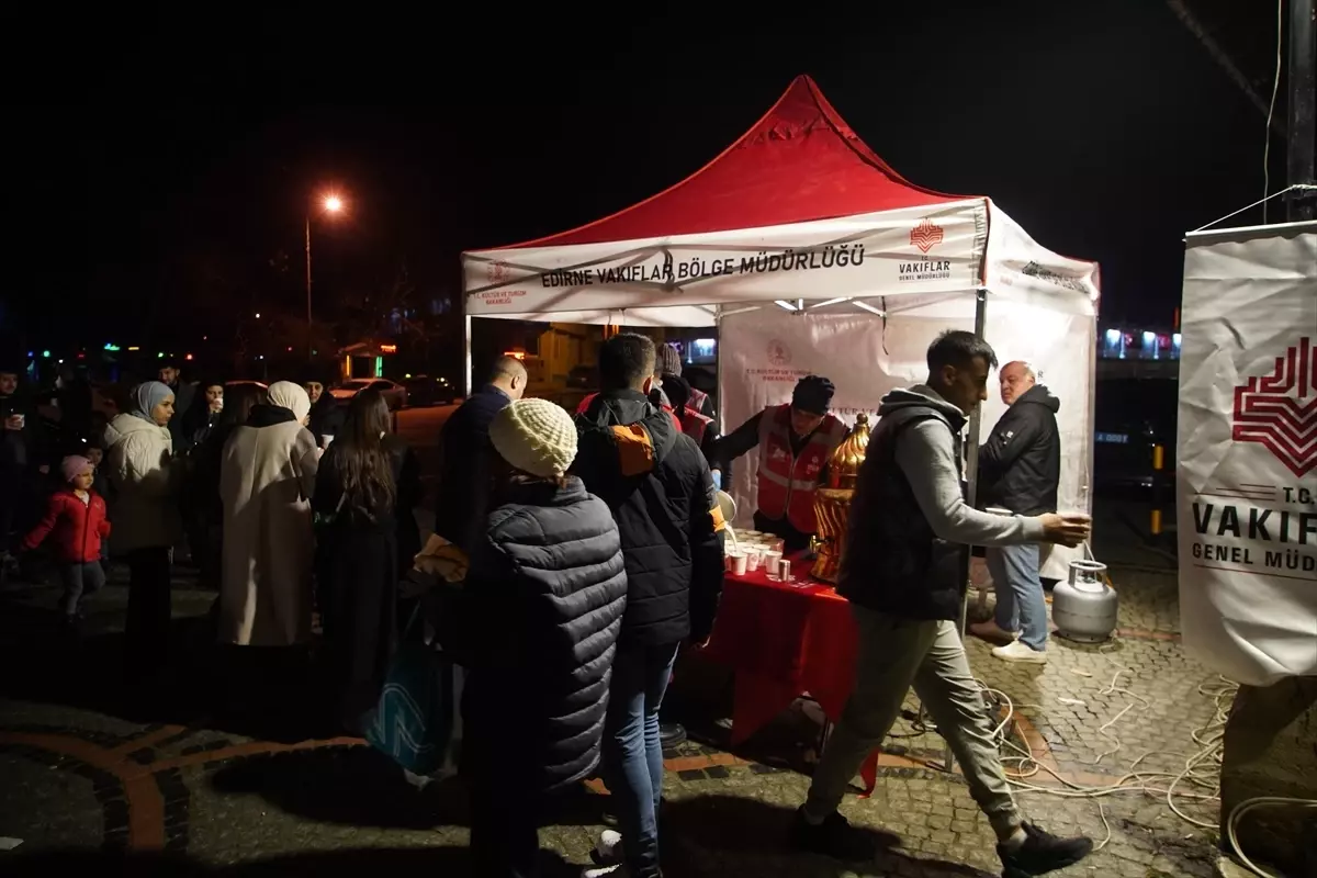 Trakya’da Miraç Kandili Coşkusu: Edirne ve Çevresindeki Camilerde Özel Programlar