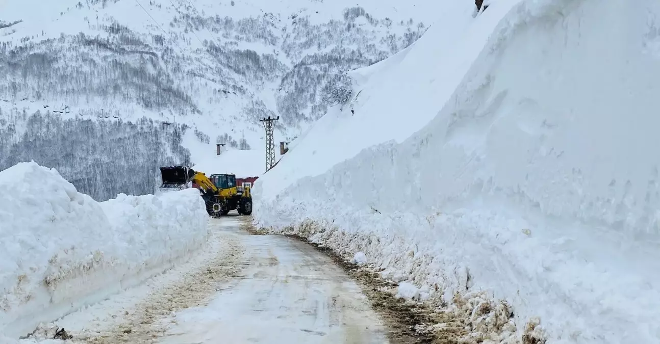 Karla Kapalı Köyde Nefes Darlığı Krizi: Ambulans Yolları Açıldı