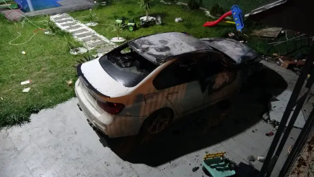 Olayın ardından toplanan kalabalık