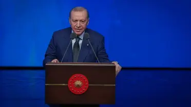 Erdoğan konuşma anı