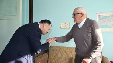 Yaşlılarla buluşma anı