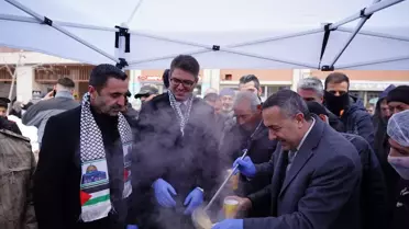 Miraç Kandili programında sahne görüntüsü