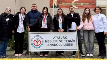 Yarışmada hazırlanan yemeklerden bir örnek