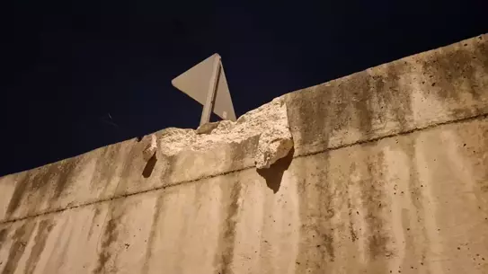 Kazanın gerçekleştiği kavşak ve hasar gören araçlar