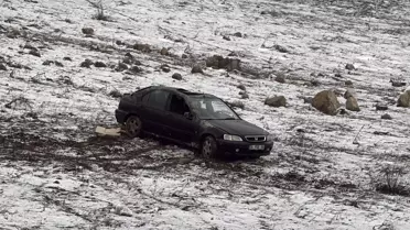 Karabük’te Kontrolden Çıkan Araç Tarlaya Girdi ve Takla Attı, Sürücü Hastaneye Kaldırıldı