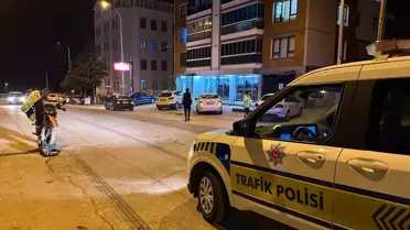 Motosiklet kazasında yaralanan sürücü