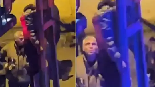 Olay yerinde çekilmiş genel görüntü