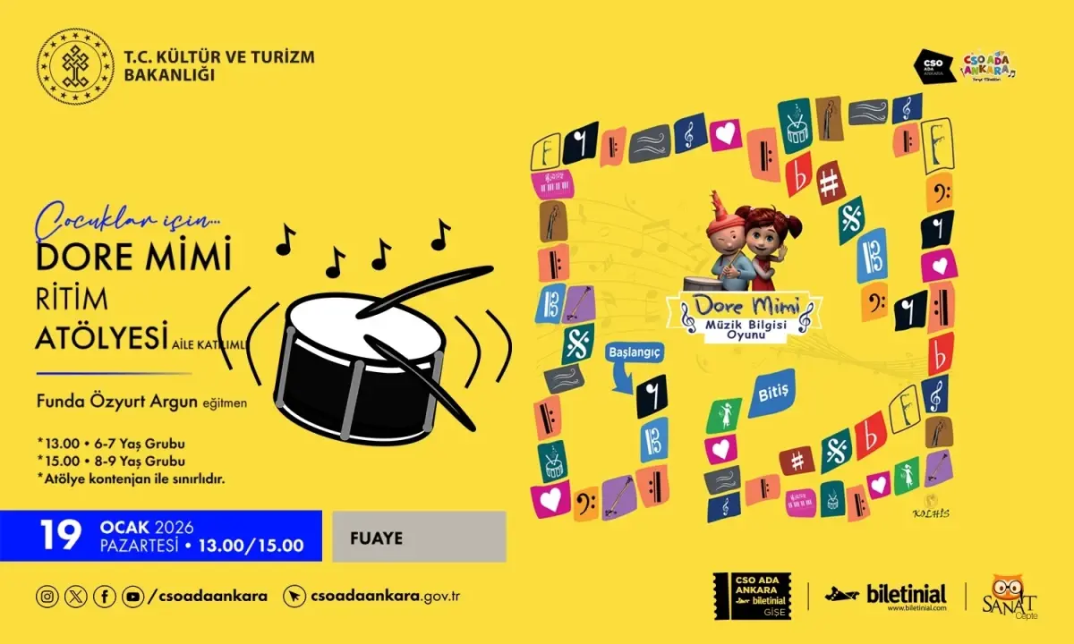 CSO Ada Ankara'da Çocuklar İçin Yarıyıl Tatili Programı Başladı