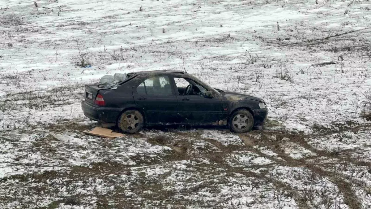 Karabük’te Kontrolsüz Araç Takla Attı: Sürücü Hafif Yaralı
