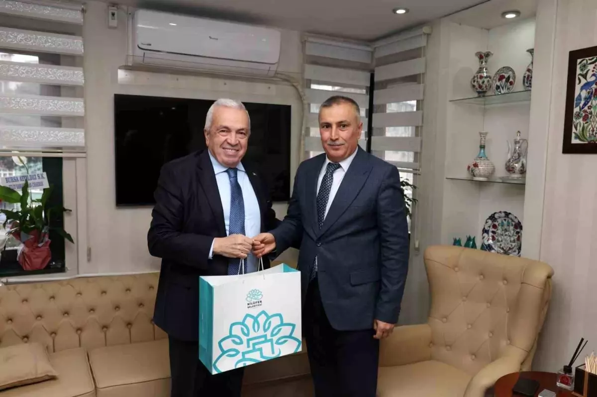 Nilüfer Belediye Başkanı Özdemir'den Bursa İl Milli Eğitim Müdürü Çokgezer'e Eğitim İş Birliği Ziyareti