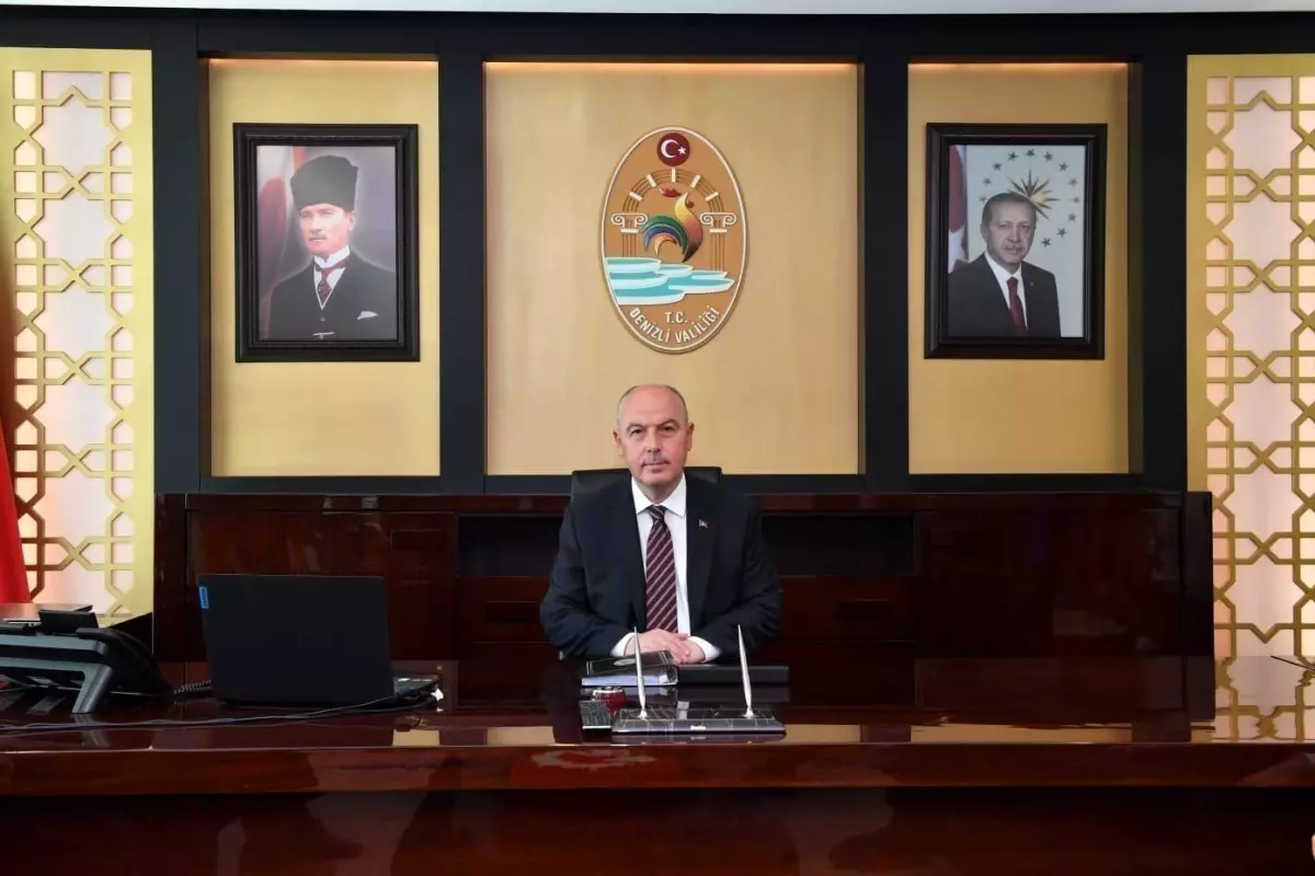 Denizli Valisi Ömer Faruk Coşkun, Görevden Ayrılma Mesajı ile Şehre Veda Etti