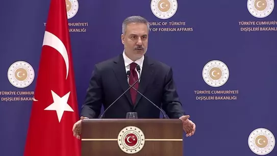 Hakan Fidan’ın İran ziyareti sırasında çekilen fotoğrafı