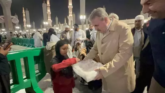 Destici Mescid-i Nebevi'nde konuşma