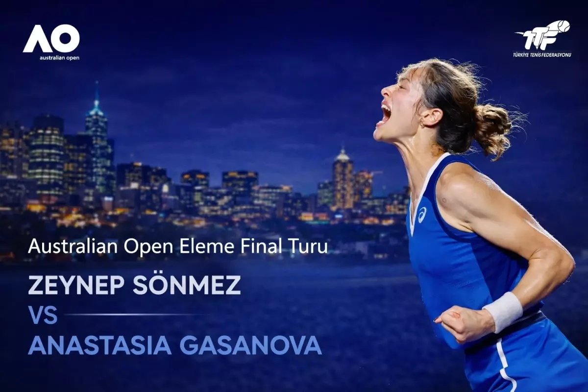 Zeynep Sönmez Australian Open Ön Elemede Büyük Zafer Kazandı