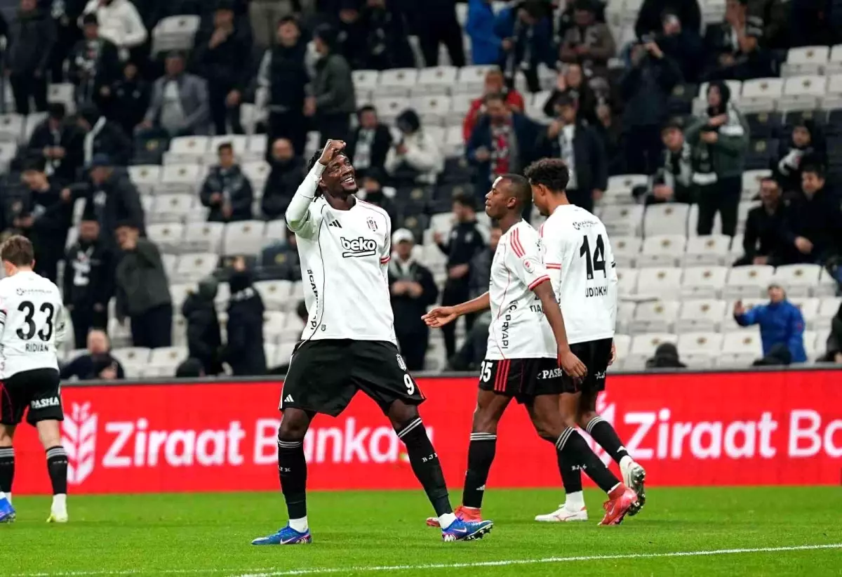 Beşiktaş, Ziraat Türkiye Kupası'nda Keçiörengücü'nü 2-0'lık Galibiyetle Geçti