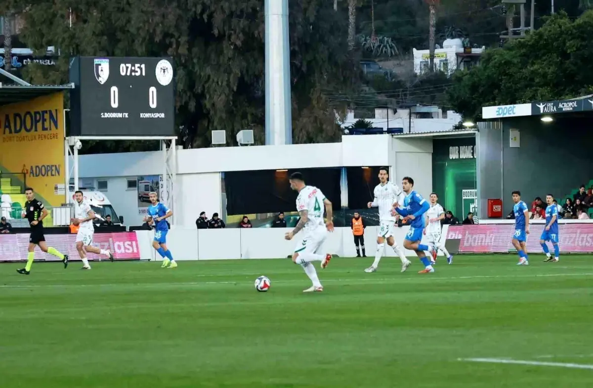Bodrum FK, Ziraat Türkiye Kupası B Grubu'nda Konyaspor'a 2-1 Yenildi