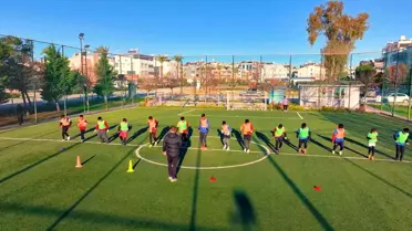 Kış Futbol Okulu antrenman sahası