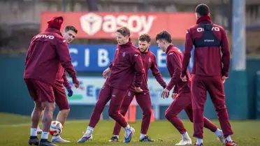 Trabzonspor ve Kocaelispor hazırlık antrenmanı