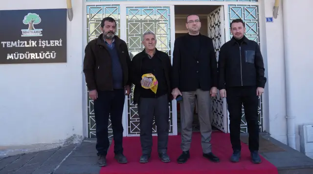 Esnafın teşekkür anı