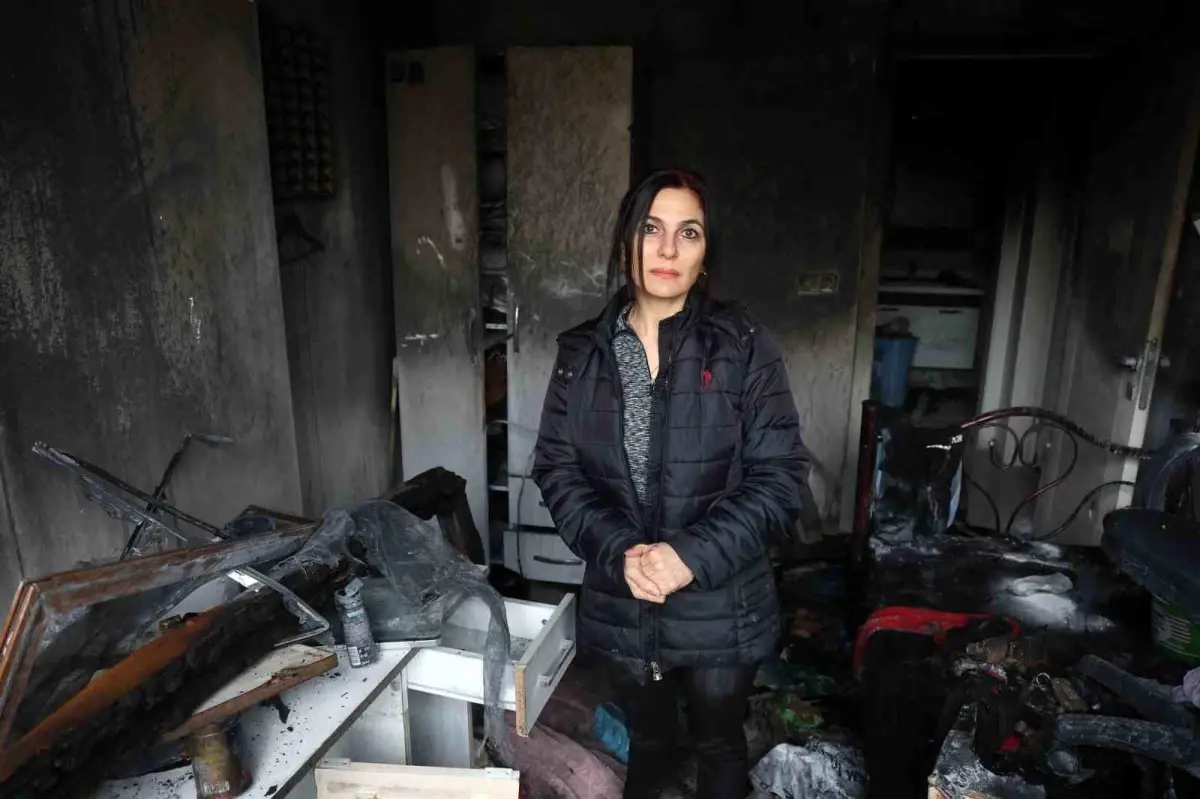 Hatay’da yeni evinde çıkan yangın, aileyi bir kez daha sarsıyor