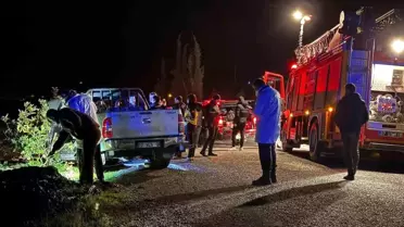 Yanmış ceset fotoğrafı