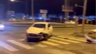 Diyarbakır’da Çarpışan İki Araçta 2 Kişi Yaralandı