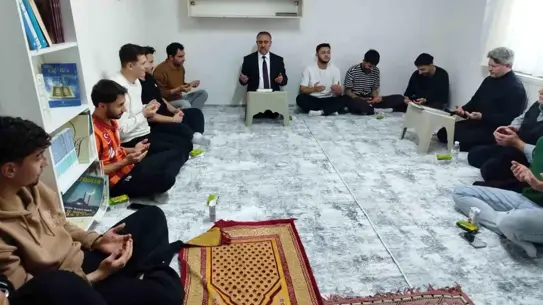 Miraç Kandili etkinliği Aydın yurtlarında