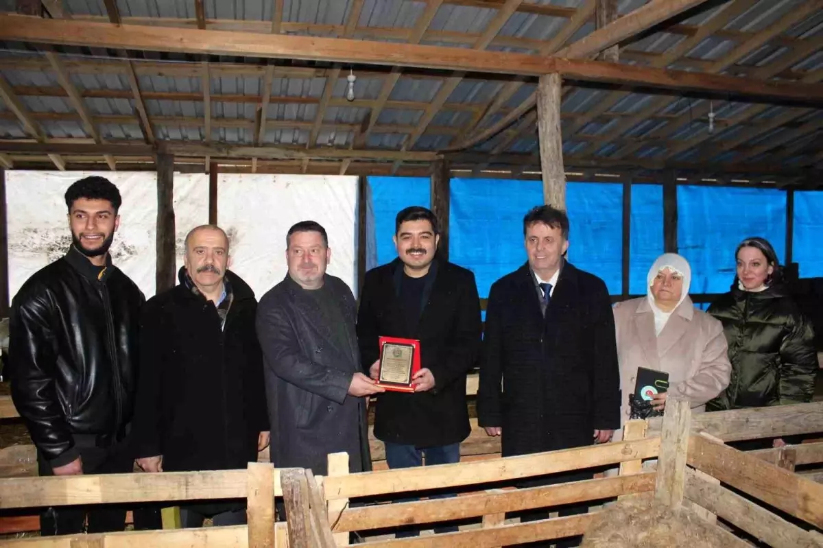 Türkeli’de Modern Küçükbaş Hayvancılık Tesisi ve Başarı Plaketleri