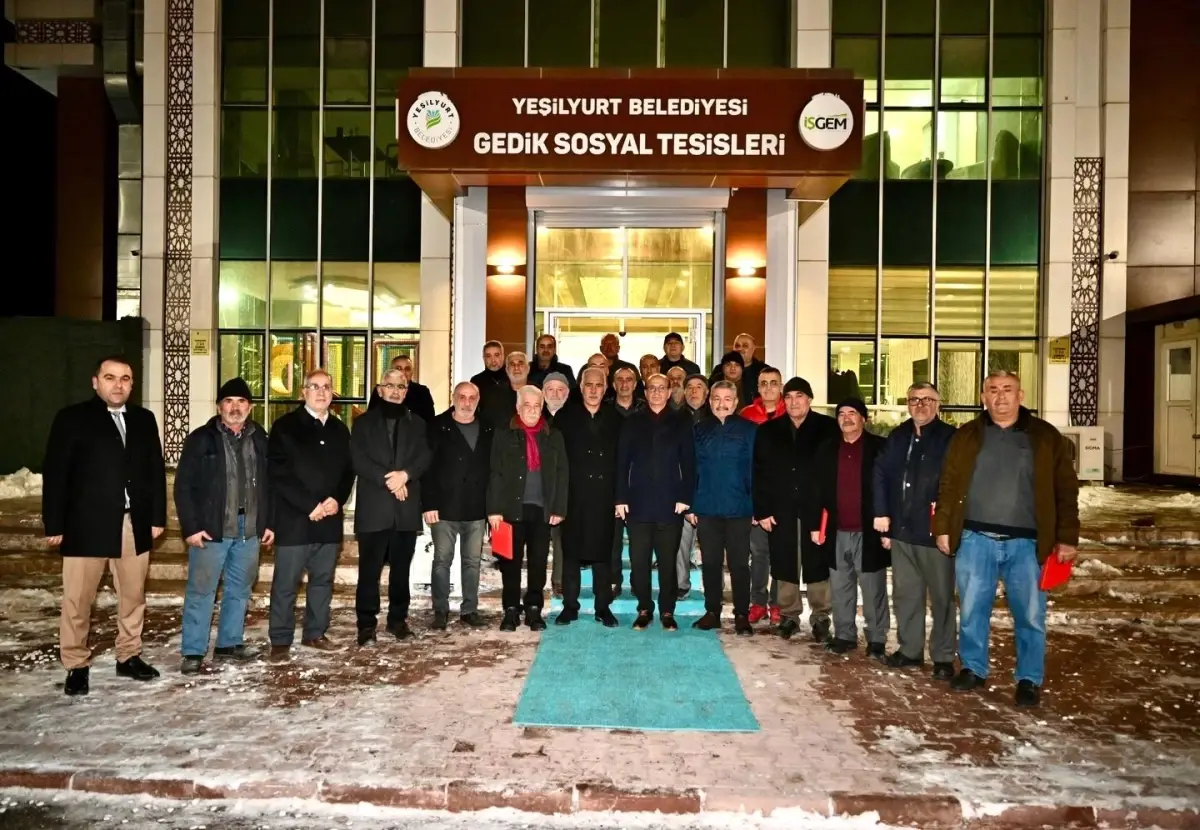 Yeşilyurt’ta Yarım Asırlık Miras Kutlaması: Ustalar Plaketle Onurlandırıldı