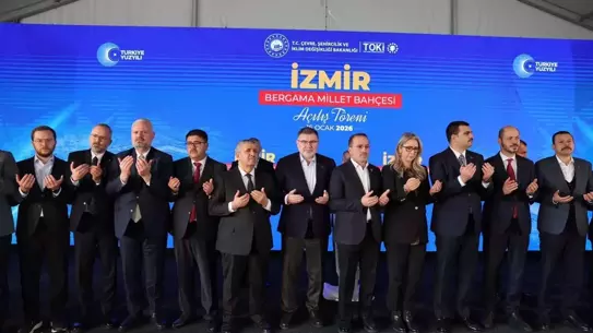 Bergama’da 960 Milyon TL’ye Yeni Yeşil Alan: Millet Bahçesi Açıldı