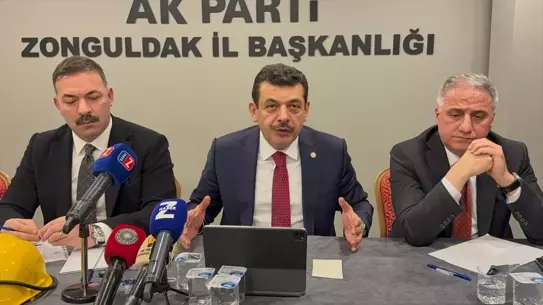 AK Parti Zonguldak Milletvekilleri TTK Kapatılma İddialarını Kesin Bir Şekilde Çürüttü