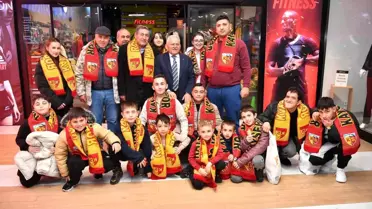 Başkan Büyükkılıç spor salonunda vatandaşlarla birlikte