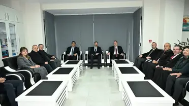 Başkan Dutlulu'nun Demirci'de yaptığı açıklama ve proje tanıtımı