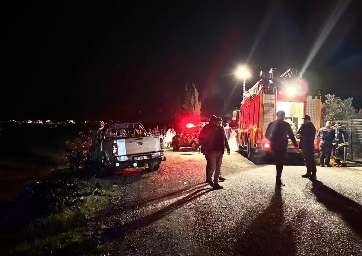 Gazipaşa'da Yanıcı Araçta Bulunan Ceset Olayı Soruşturma Altında