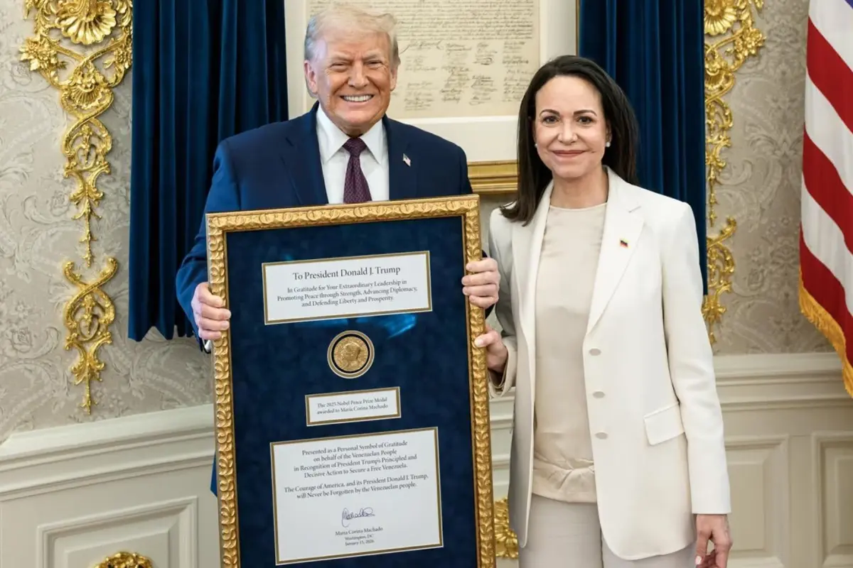 Venezüellinin Lideri Machado, Nobel Barış Ödülü’nü Trump’a Teklif Etti