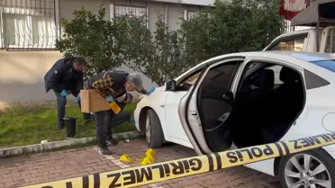 Olay yerinde polis ekipleri