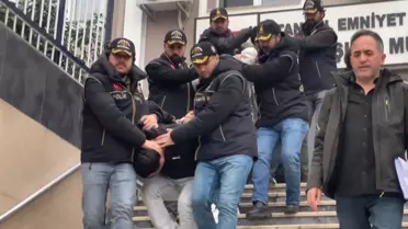 Araç içindeki olay anına dair görüntü