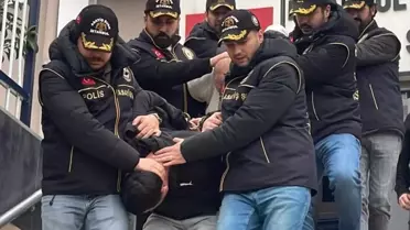 Polis denetimi sırasında çekilen fotoğraf