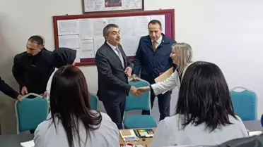 Karne dağıtımı sırasında çekilmiş fotoğraf