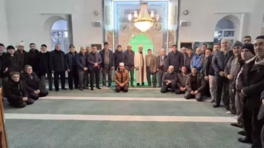 Beypazarı'nda sabah namazı topluluğu