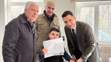 Karne dağıtımı anı fotoğrafı